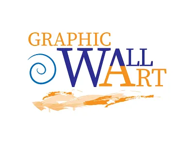 Wallart graphic design logo logo design wall wall print design