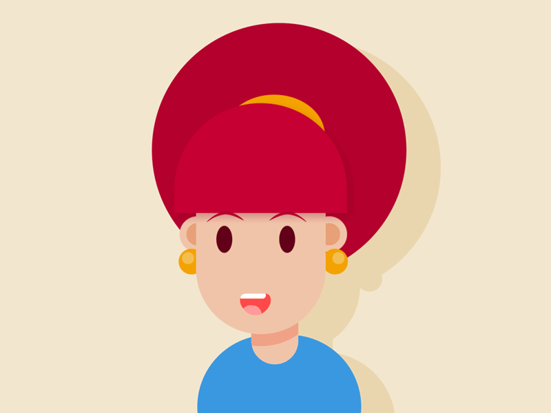 Character Animation - Alexis 2d 2d animation adobe ae after effects aftereffects animation character characterdesign design people woman