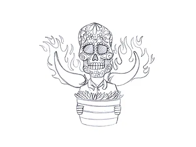 Man Skeleton Sketch design draw drawing koncept pencil sketch skeleton sketch sketch sketching