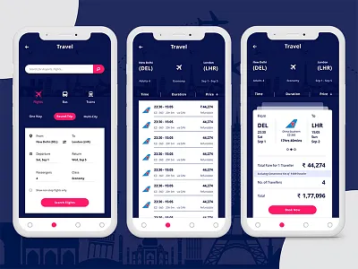 Airport Application IOS Design Concept airport app concept design interaction ios ui userexperience userinterface ux