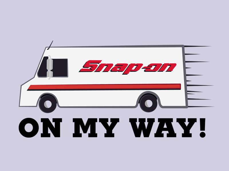 Snap-On Messaging Sticker 2d after effects animation gif illustration illustrator ios motion sticker vector