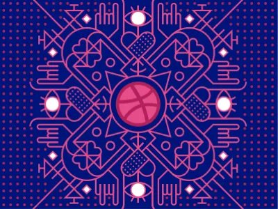 Hello dribbble debut dribbble random