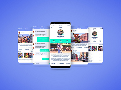 Smartphone Multi Screen App Mockup android app free freebie iphone mock up mockup modern psd smartphone