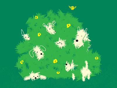 Friends dog dogdaysofsummerart friends summer wip