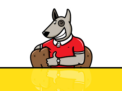 Old Dawg brand design illustration logo