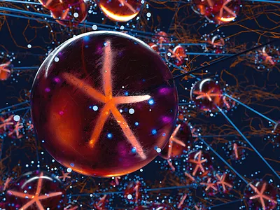 Star system 3d graphics 3d render cinema4d color exploration daily lights motion graphics network octane sky stars web