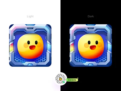 New avatar decoration core dark mode energy illustration science technology