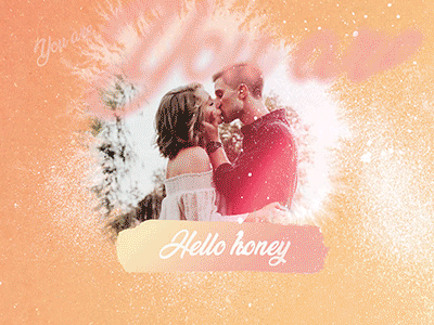 Romantic Ink Slides album brush gallery gentle ink paint slideshow videohive wedding