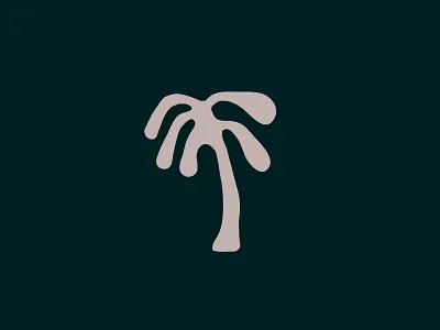 Wonky Palm Illustration graphic icon illustration palm