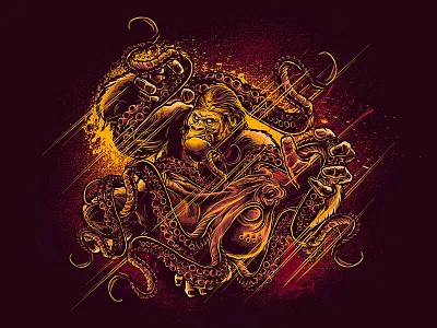 battle of dead animation branding design illustration lettering typography vector