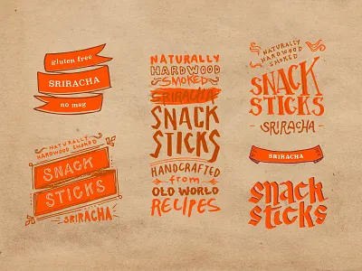 Type Exploration branding design handdrawn handwritten illustration jerky lettering logo package design packaging type typography