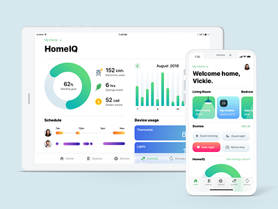 ecobee dashboard app ecobee energy ios ipad iphone smart home ui