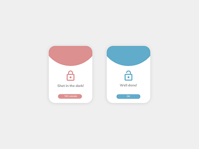 Flash Message (Error/Success) app dailyui error success flat design inspire interface lock material design mobile screen ui web