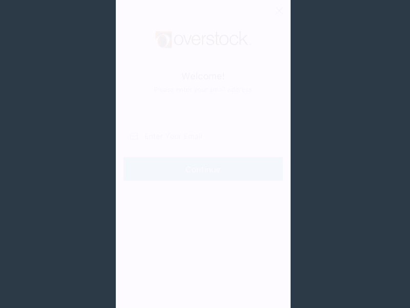 App Sign-Up Flow animation app coupon mobile signup ui
