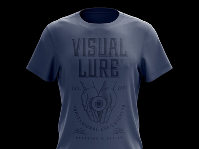 Visual Lure T-shirt design eye eye catcher eye catching eyeball hand t shirt t shirt design