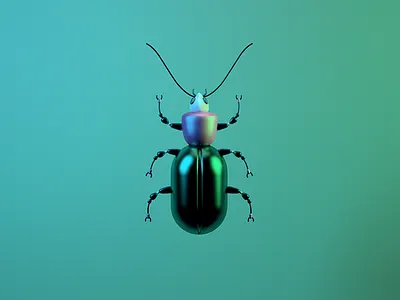 Insect 3d animation cinema cinema4d color design illustration insect