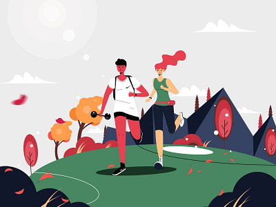 Tanabata Festival autumn barbell run summer heat ui 插图