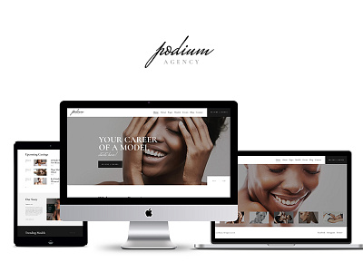 Podium | Model Agency WordPress Theme fashion wordpress theme model agency wordpress theme online portfolio portfolio wordpress theme web design web development wordpress wordpress theme wordpress themes