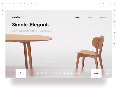 Landing Page Furniture design free freebie furniture graphic design illustration landing landing page psd ui uiux user interface