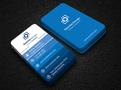 Corporate Business Card 300 dpi bc black blue business card card corporate business card creative business card green print vc visiting card
