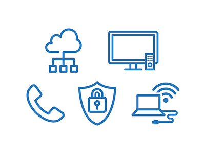 Cox Business Icons cox business graphic design icon icons illustration vector