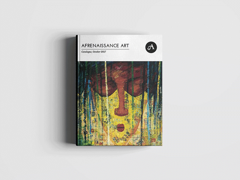 Afrenaissance Catalogue 2017 africa african african art art brochure catalogue design designsbyes gif lagos nigeria typography