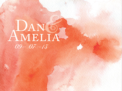 Save The Dates design greeting card illustration save the dates watercolor wedding