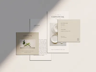 Convivial layout design print