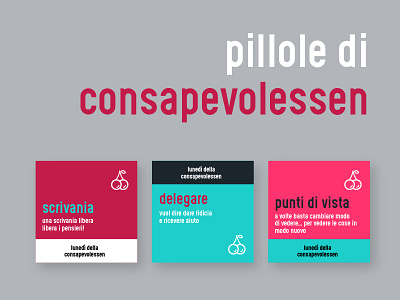 Organizzatessen - Pillole di consapevolessen behance design del logo grafico il branding illustrazione logo pillole tipografia