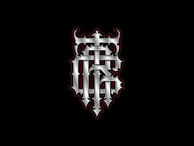 PREMIUM Logo TRG branding caligraphy custom logo logo design logo maker monogram