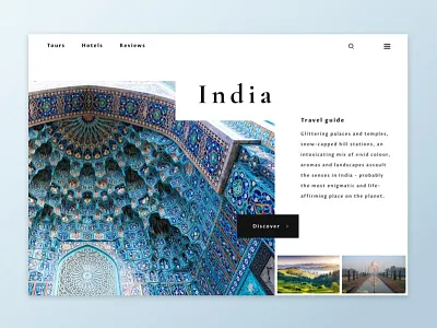 Daily UI #003 - Landing page dailyui design homepage sketchapp ui ux