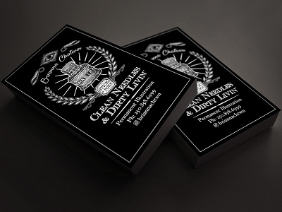 Brianna Chatwin: Stick & Poke Illustration branding brianna business card canada chatwin design handdrawn illustration jesse ladret logo malcontent creative print stick and poke tattoo type typeography typography vancouver island victoria victoria bc
