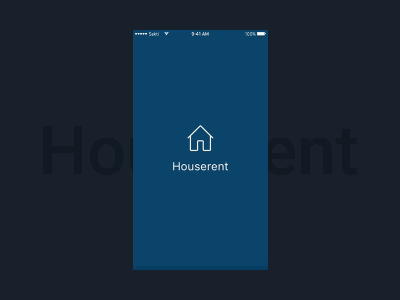 House Rent App app ui design mobile ui property app