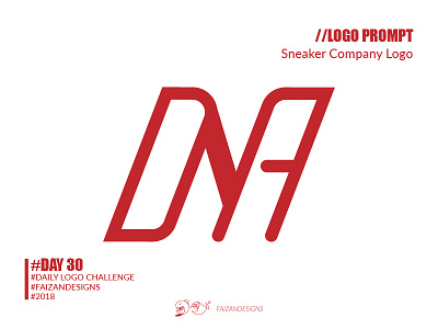 Sneaker Company Logo dailylogochallenge dailylogochallengeday30 faizandesigns logo logochallenge logodaily logodesign logodesignersclub logoinspirations logoseeker minimallogo