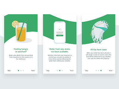 DailyUI - 023 - Onboarding daily ui delivery illustration mobile app onboarding service