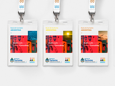 Gafete Argentina 2d argentina behance brand branding color graphicdesign identity marketing print typography ui ux
