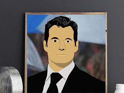 Henry Cavill - aka Superman aka Clark Kent adobe animation art branding brush clark kent design flat graphicdesign icon illustration logo minimal poster strokes superman ui ux vector web