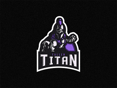 Fallen Titan branding logo logos mascot