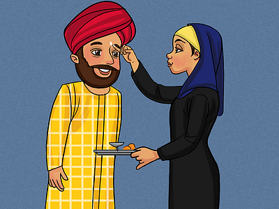 Rakhi Festival Illustration book illustration cute illustration design festival illustration illustration story story illustration