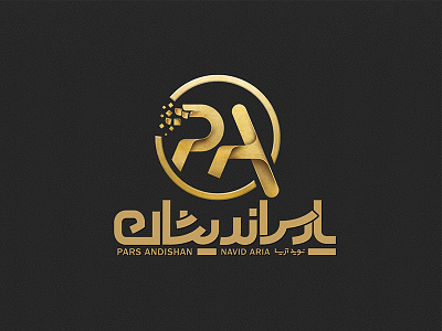 ParsAndishan branding design farsi logo illustration logo logo design persian logo persian typography typography