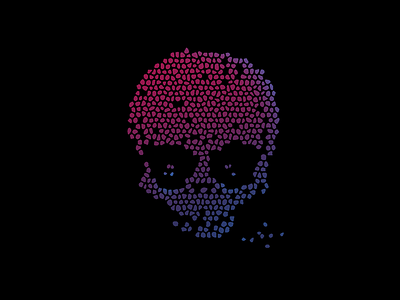 Abstract Skully (4) illustration skull skull art vector vector art