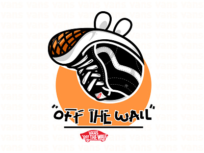 shoe and pig illustration typography