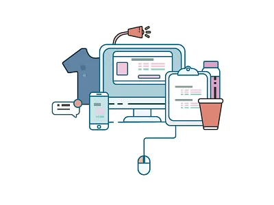 Practice a simple illustration