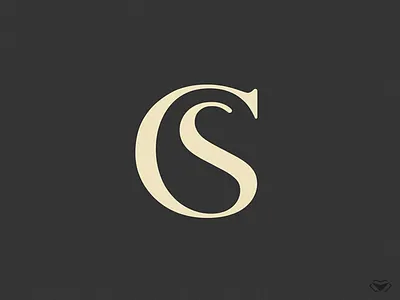 CS Letters Monogram c s classy cs logo design elegant letter letter c letter s logo logo design logotype monogram sc logo typography