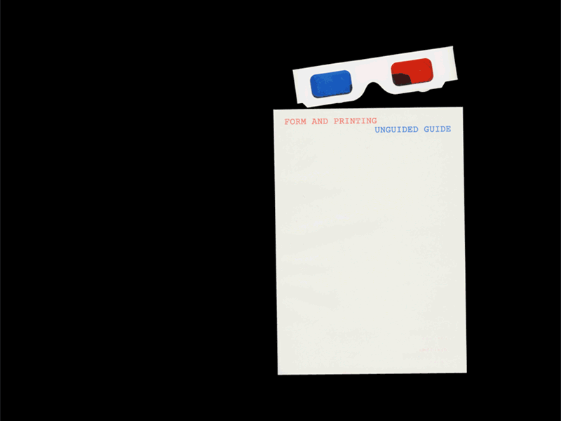Eventually things will fall into place illustration print riso risograph