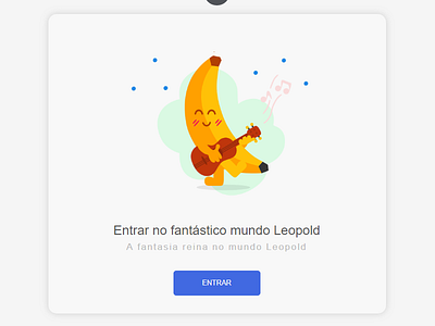 Landing Page 2 / Leopold 2d adobe ae ai animation art banana brazil cartoon character dashboard dribbble illustration landing new page site ux vector web