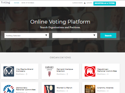 Online Voting Platform css css insights html javascript js php scss webdeveloper