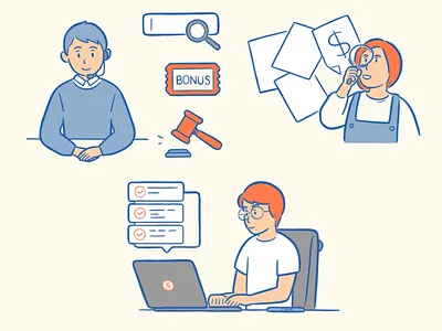 Simpany. Co company illustration solution