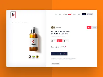 Product UI creative design designer interaction portfolio product prototype typography ui ui design ux website