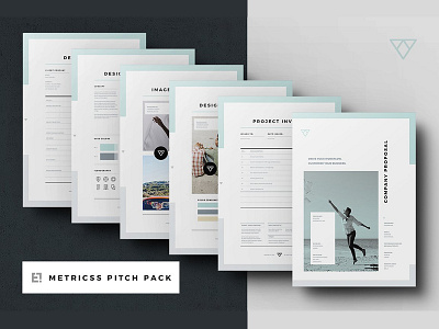 Proposal Pitch Pack branding brochure business clean editorial elegant fashion feminine indesign invoice modern pack pitch portfolio proposal proposal pitch pack resume standard studio template